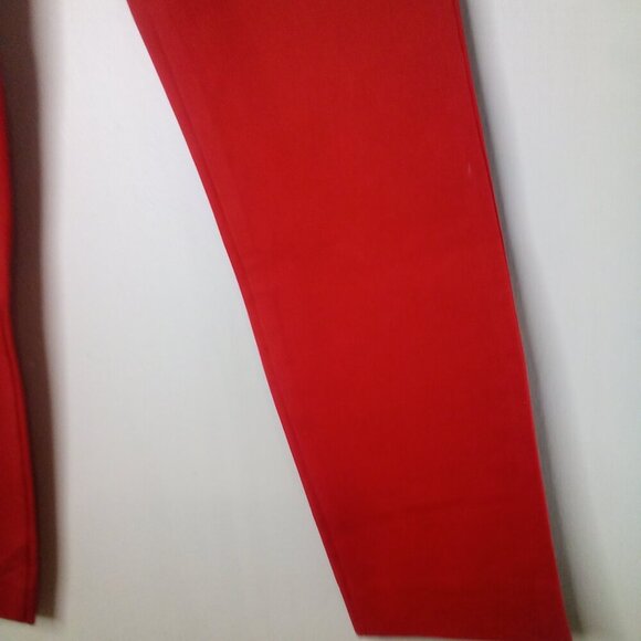 Old Navy The Diva Jeans Women 2 Skinny Ankle Red - Picture 6 of 14